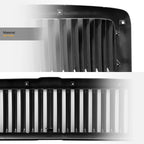 1994-2002 Dodge Ram 1500 2500 3500 Front Grille - Black