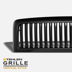 1994-2002 Dodge Ram 1500 2500 3500 Vertical Front Grille Matte Black