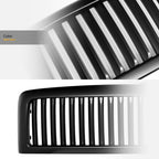 1994-2002 Dodge Ram 1500 2500 3500 Vertical Front Grille Matte Black