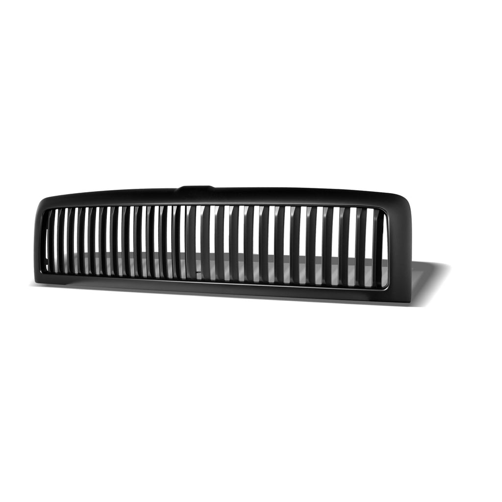 1994-2002 Dodge Ram 1500 2500 3500 Vertical Front Grille Matte Black