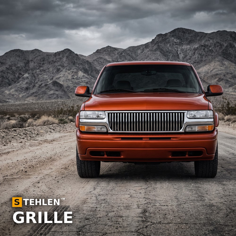 1999-2002 Chevrolet Silverado & 2000-2006 Tahoe/Suburban Vertical Front Grille — Chrome — installed