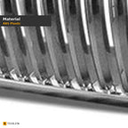 1999-2002 Chevrolet Silverado & 2000-2006 Tahoe/Suburban Vertical Front Grille — Chrome — detail