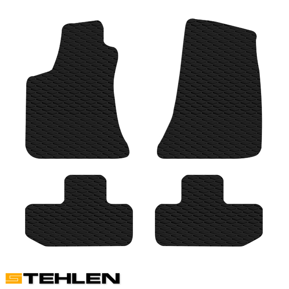 2011-2021 Dodge Challenger RWD All-Weather Floor Mats 4PC - Black
