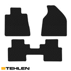 2008-2017 Buick Enclave All Weather Rubber Floor Mats 4PC - Black