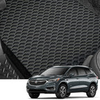 2018-2021 Buick Enclave Custom Fit Rubber Floor Mats 4PC - Black