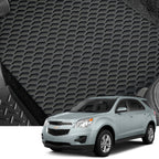 2010-2017 Chevrolet Equinox All Weather Rubber Floor Mats 3PC - Black