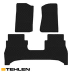 2020-2023 Jeep Gladiator All Weather Rubber Floor Mats 3PC - Black