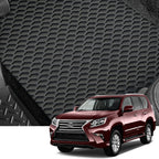 2013-2023 Toyota 4Runner / Lexus GX460 Rubber Floor Mats 3PC - Black