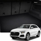 2019-2024 Audi Q8 Hex Style All Weather Rubber Trunk Mat - Black