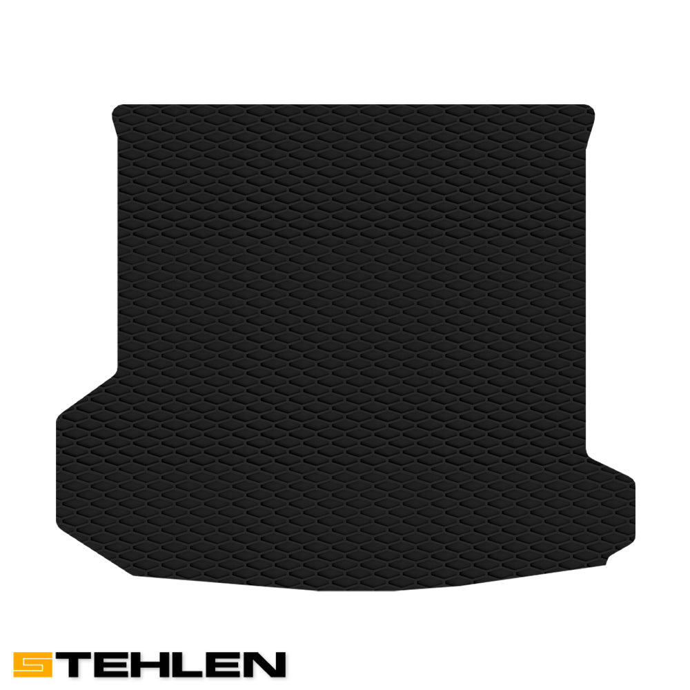 2019-2024 Audi Q8 Hex Style All Weather Rubber Trunk Mat - Black