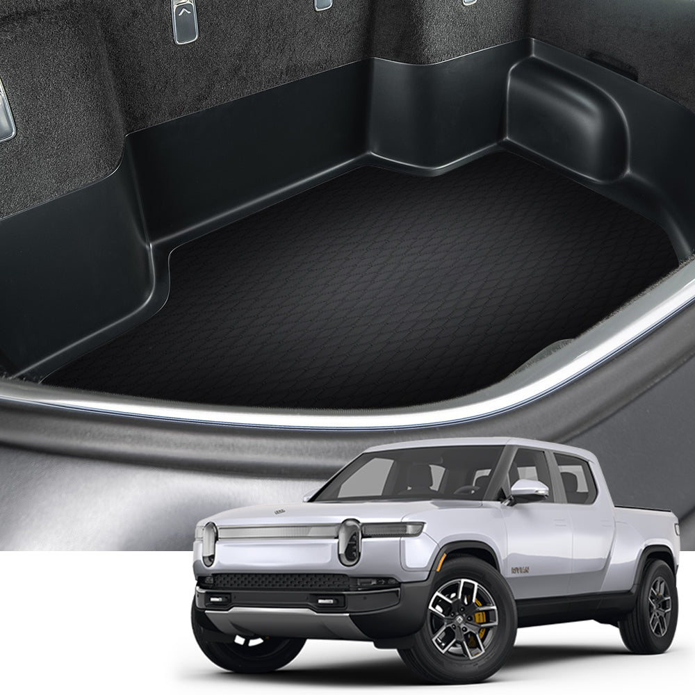 2022-2023 Rivian R1T R1S Front Trunk Mat All Weather - HexStyle