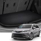 2021-2023 Toyota Sienna Trunk Mat With Spare Tire - HexStyle