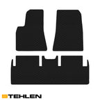 2021-2023 Tesla Model 3 Long Range Custom Rubber Floor Mats 3PC