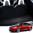 2021-2023 Tesla Model X All Weather Rubber Trunk Mats 3PC - HexStyle