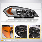 2006-2016 Chevrolet Impala Monte Carlo LED Crystal Headlights - Chrome