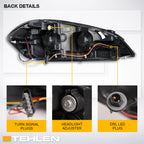 2006-2016 Chevrolet Impala/Monte Carlo LED Crystal Headlights - Black