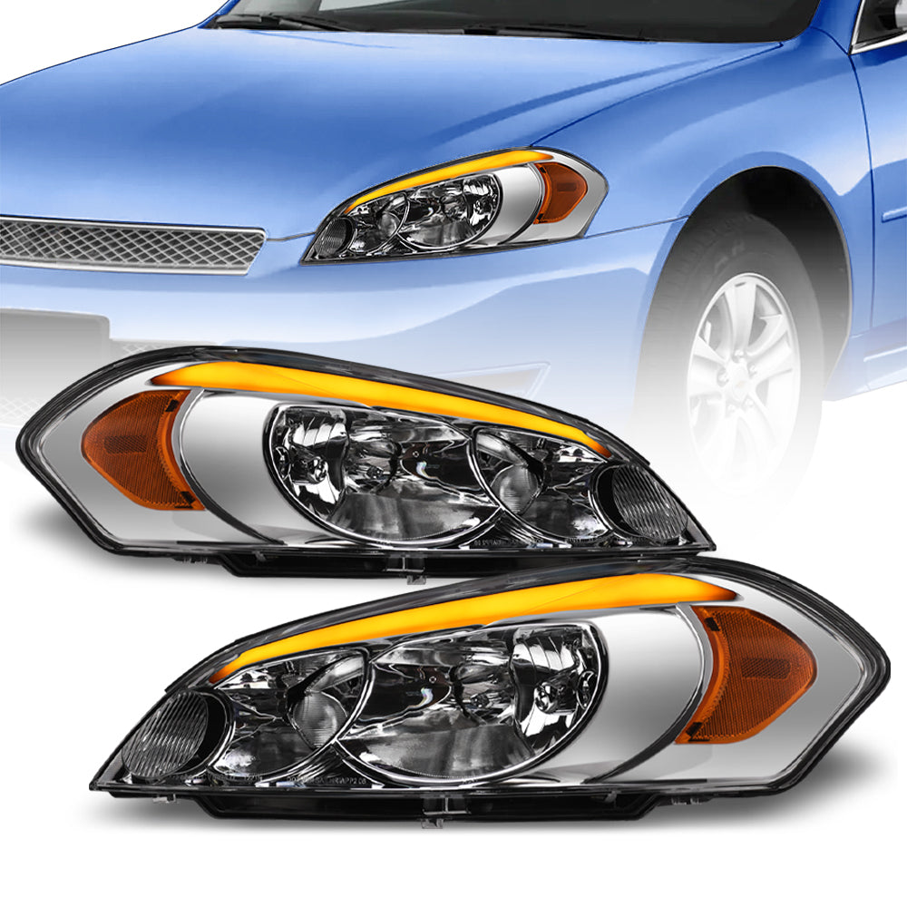 2006-2016 Chevrolet Impala Monte Carlo LED Headlights - CVIP06AS