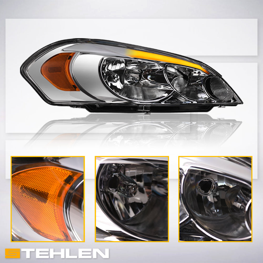 2006-2016 Chevrolet Impala Monte Carlo LED Headlights - CVIP06AS