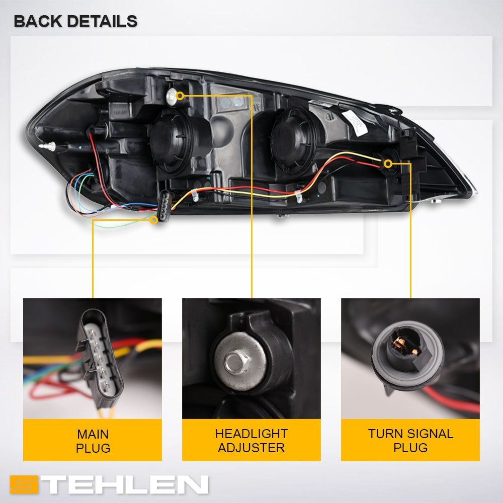 2006-2016 Chevrolet Impala Monte Carlo LED Headlights - CVIP06AS