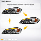 2006-2016 Chevrolet Impala Monte Carlo LED Headlights - CVIP06AS