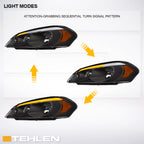 2006-2016 Chevrolet Impala Monte Carlo LED Headlights - JDMA