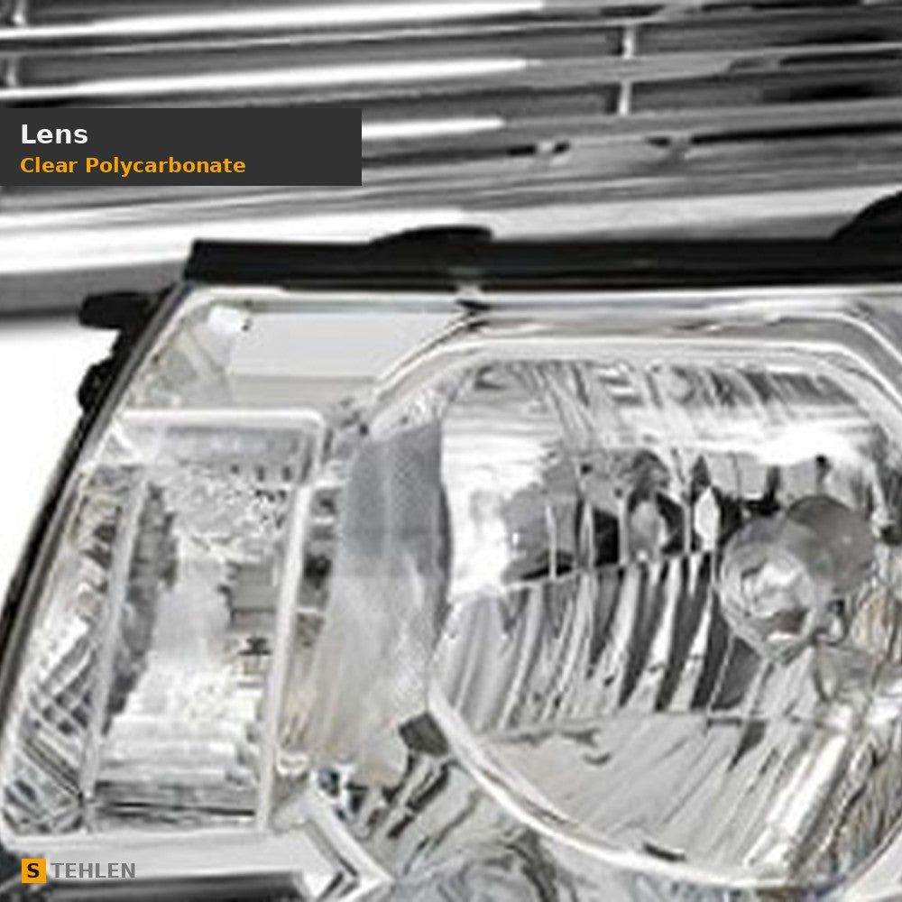2007-2013 Chevrolet Silverado 1500 & 2008-2014 2500/3500 HD Crystal Headlights w/ Sequential LED Bar — Chrome — detail