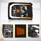 2007-2014 Chevrolet Silverado Crystal Headlights Sequential LED - JDMA