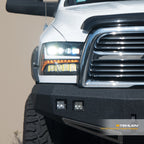 2009-2022 Dodge Ram 1500/2500/3500 Full LED Projector Headlights - Black