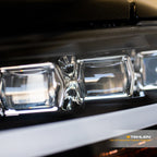 07-13 Toyota Tundra 08-17 Sequoia Full LED Projector Headlights Black