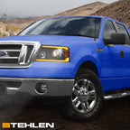 04-08 Ford F-150 Projector Headlights Sequential LED - Black