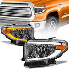 2014-2021 Toyota Tundra Projector Headlights Sequential LED Chrome