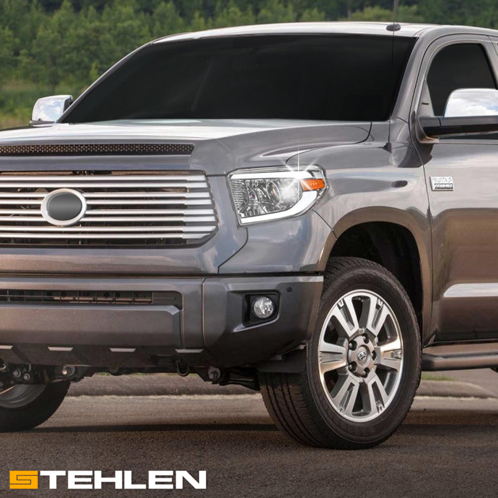 2014-2021 Toyota Tundra Projector Headlights Sequential LED Chrome