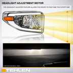 2014-2021 Toyota Tundra Projector Headlights Sequential LED Chrome