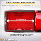 2004-2014 Ford F-150 6.5 ft Bed Hard Tri-Fold Tonneau Cover