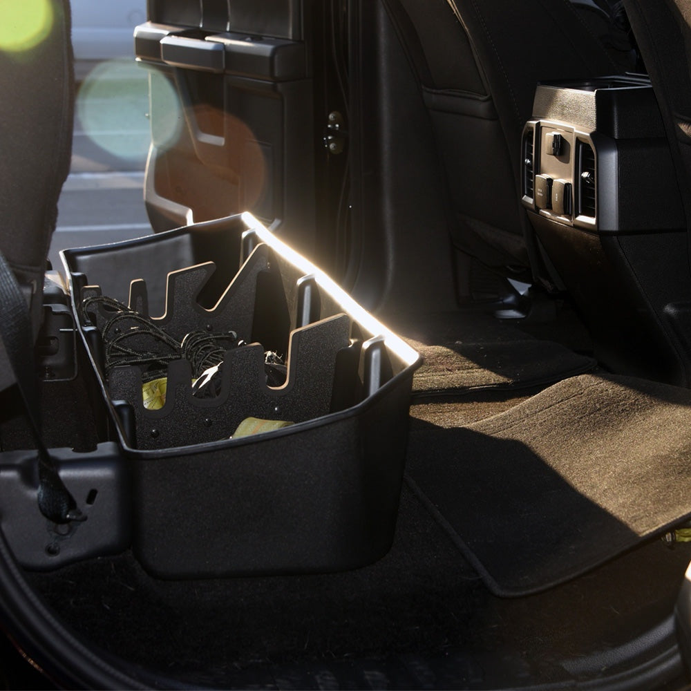2015-2023 Ford F-150 & 2017-2022 Ford F-250-F-550 Super Duty Underseat Storage Organizer Box