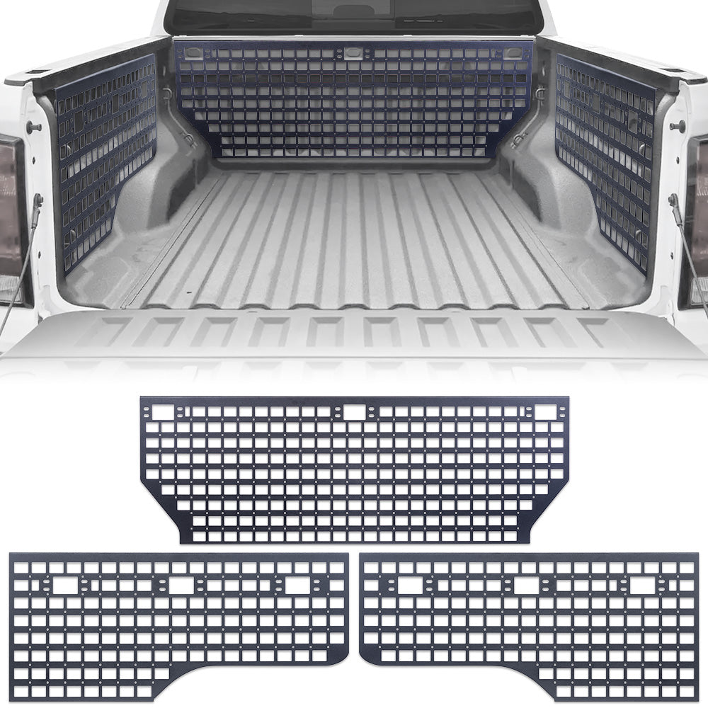2023-2025 Chevrolet Colorado/GMC Canyon 5 ft Bed MOLLE Panels - 3pc