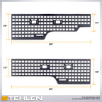 2024-2025 Ford Ranger 5 ft Bed MOLLE Panels Front & Sides - 3pc