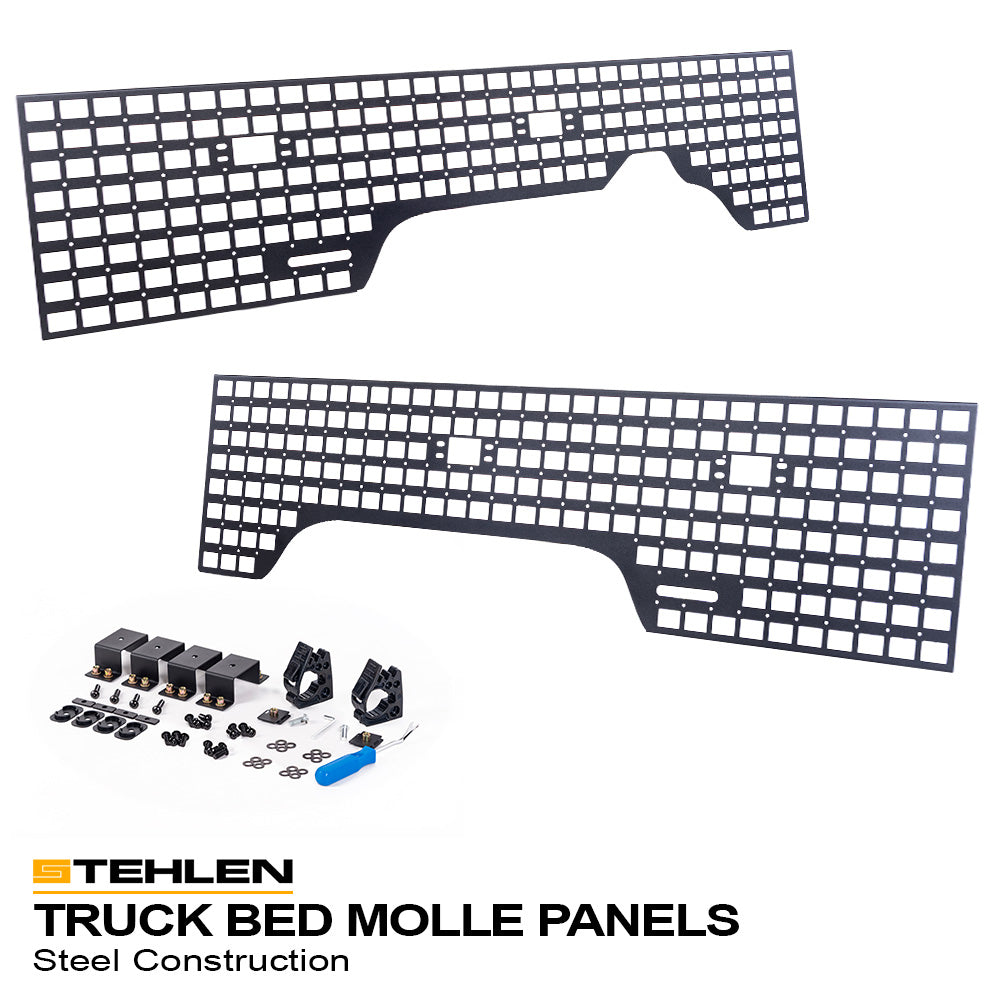 2019-2023 Ford Ranger 6 ft Bed MOLLE Panels Front & Sides - 3pc