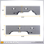 2019-2023 Ford Ranger 6 ft Bed MOLLE Panels Front & Sides - 3pc