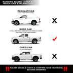 2009-2022 Dodge Ram 1500 Quad/Extended Cab Running Boards - Polished Aluminum OE Style