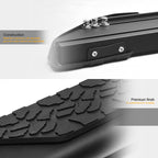 2009-2022 Dodge Ram 1500-5500 Crew Cab Running Boards - TI Style Matte Black