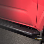 2015-2023 Ford F-150/Super Duty Crew Cab 86 inch Aluminum Running Boards - Matte Black