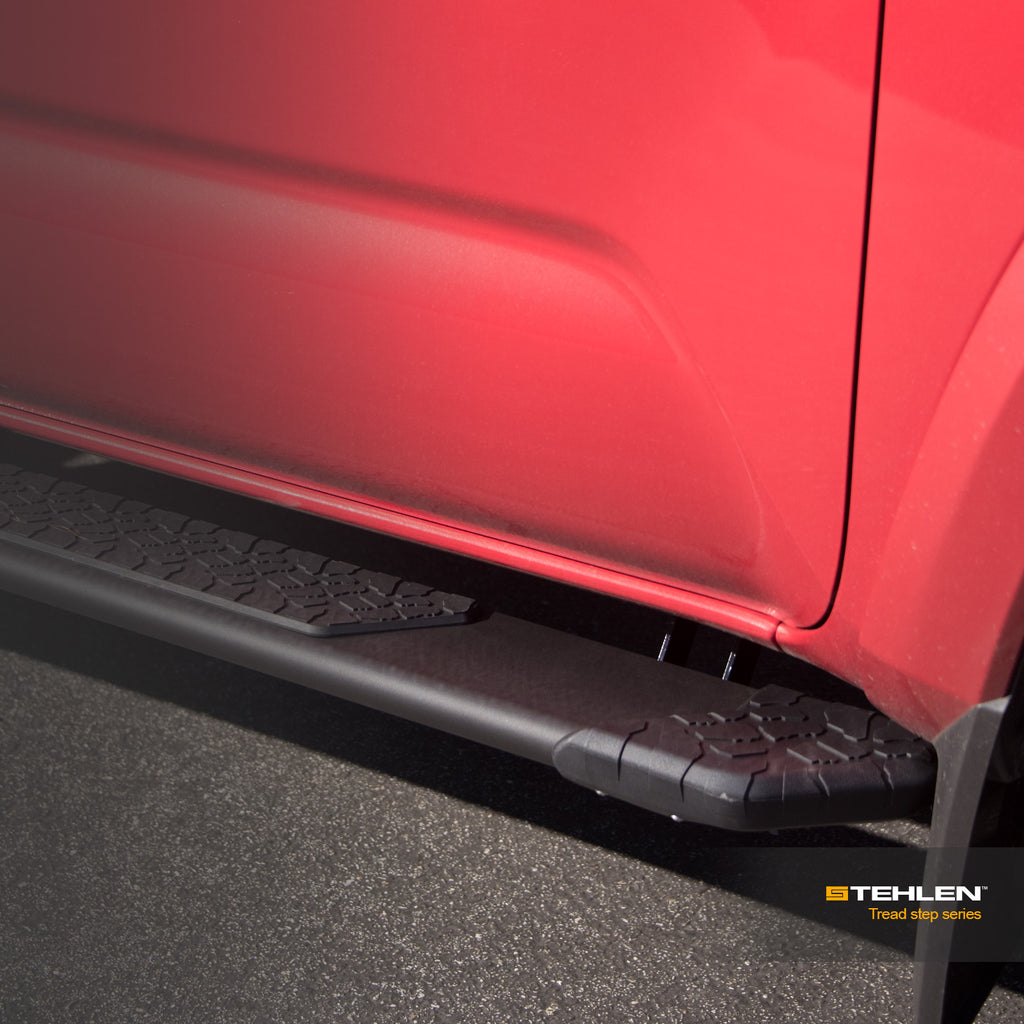 2009-2022 Dodge Ram 1500-5500 Crew Cab Running Boards - TI Style Matte Black