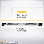 2005-2022 Toyota Tacoma Access Cab 6" Running Boards - Polish