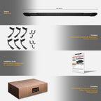 2009-2022 Dodge Ram 1500-5500 Crew Cab Running Boards - TI Style Matte Black