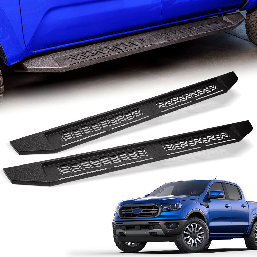 2019-2023 Ford Ranger Crew Cab Running Boards - Modular Steel