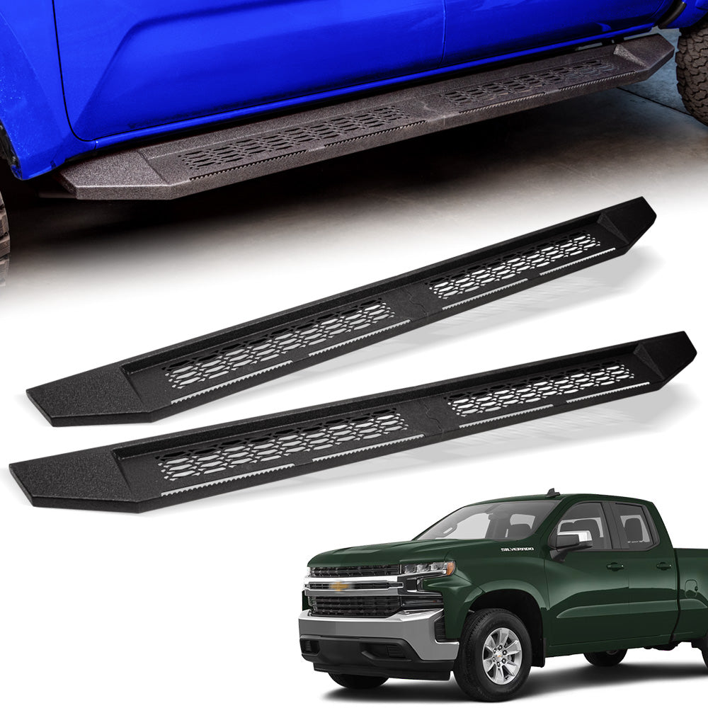2019-2024 Silverado/Sierra Extended Cab Running Boards - Steel