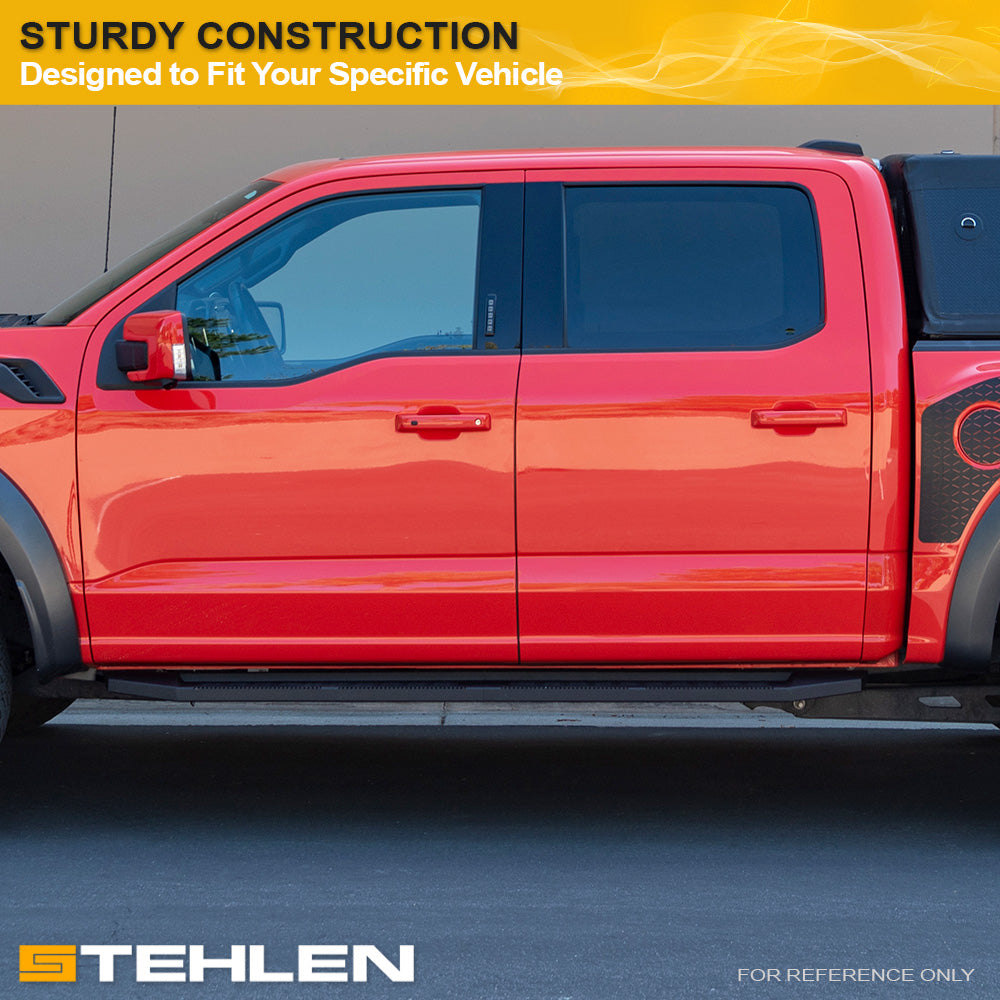2019-2023 Ford Ranger Crew Cab Running Boards - Modular Steel