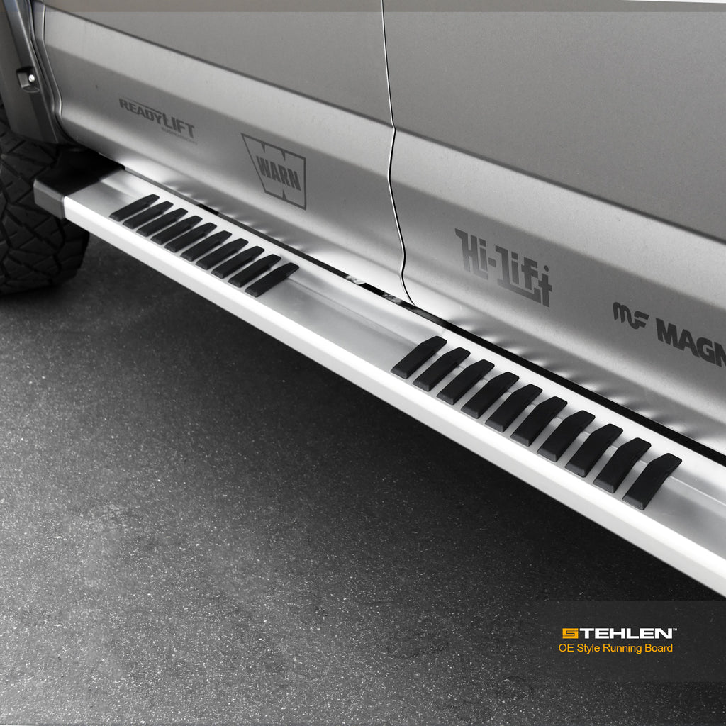 2009-2022 Dodge Ram 1500-5500 Crew Cab OE Running Boards Silver