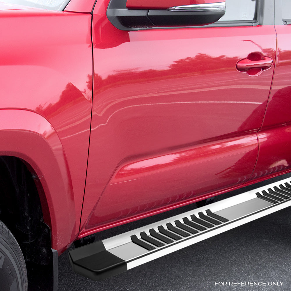 2005-2022 Toyota Tacoma Crew Cab OE Style Running Boards - Silver